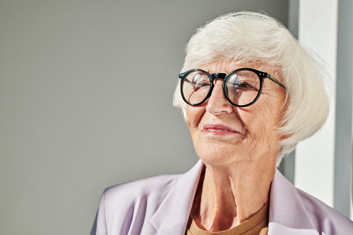 senior citizen old woman hairstyles for over 70
